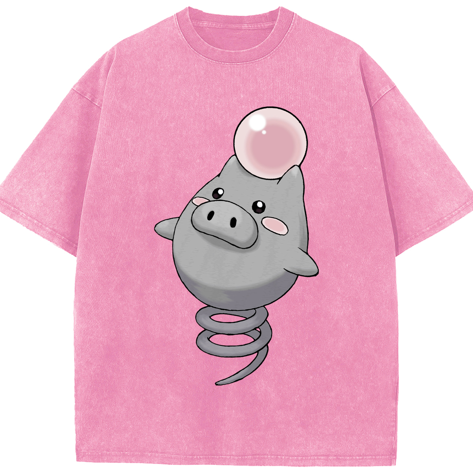 （画像用） ポケットモンスター Pokémon 綿100% ヴィンテージ風 半袖Tシャツ（フロントプリント）